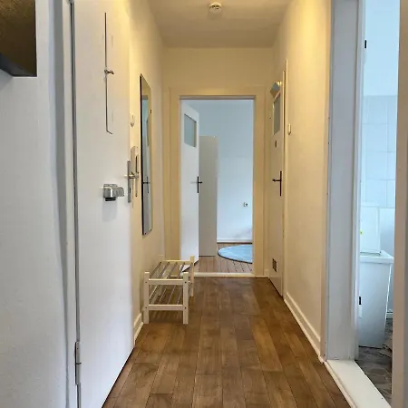 Doppelbett Unterkunft Vahrenwald-List Hannover Exterior foto
